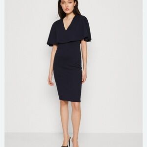 Missguided Women’s Black V-Neck Jersey Dress
